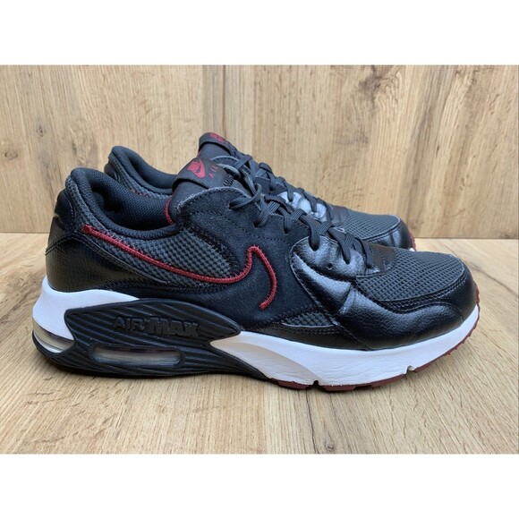 Nike Air Max Excee Mens Sz. 12 Black Red White Athletic Running Shoes DQ3993-001 - Picture 2 of 14